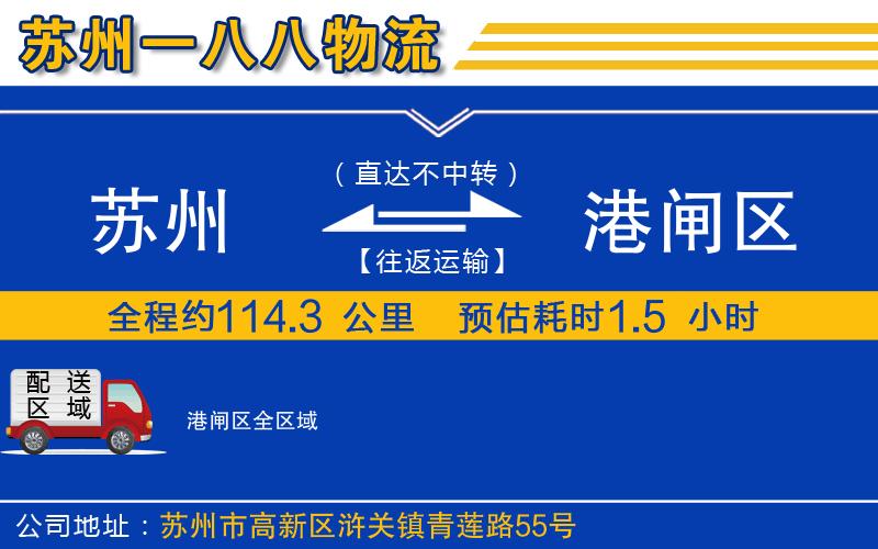 蘇州到港閘區貨運公司